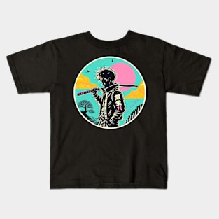 Anime Samurai Kids T-Shirt